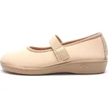 Dámské lycrové baleríny MEDILINE 703-23 biege Velikost: 39