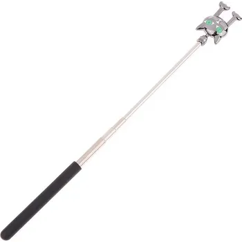 Autoškrabka Teleskopická škrabka na záda s motivem kočky - Černá