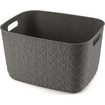 Úložný box Curver Softex L - 19L tmavě šedá