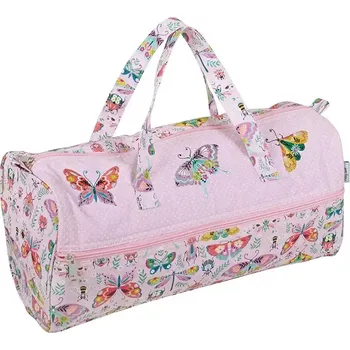 Organizér galanterie Taška na pletení a háčkování - Motýli a broučci (Knitting Bag Tricot Papillons)
