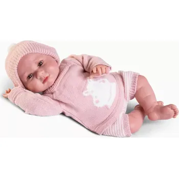 Panenka Reborn miminko - Sweet Reborn Luca v pleteném oblečku od Antonio Juan (Sweet Reborn Luca conjunto de punto)