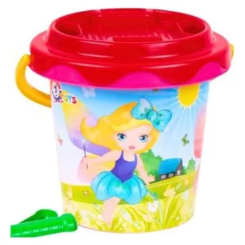 Hra na zahradu Wiaderko do piasku z sitkiem i akcesoriami