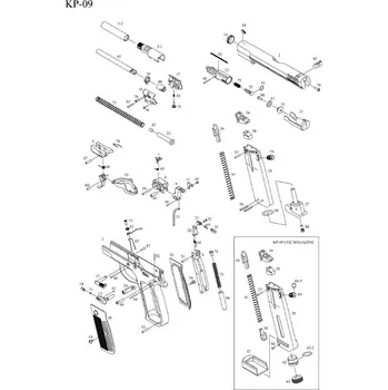 Náhradní díl pro KJ Works KP09 - díl č. 79