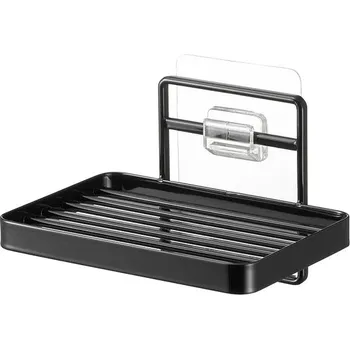 Dávkovač mýdla YAMAZAKI Nástěnný držák mýdla Film Hook 4541, černý