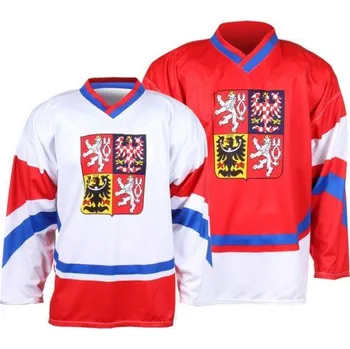 Merco ČR MS 2011 replika hokejový dres - vlastní potisk XL - bílá + DÁREK
