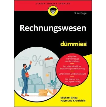 Rechnungswesen für Dummies - Griga, Michael [DE] (2024, Brožovaná, Wiley-VCH GmbH)