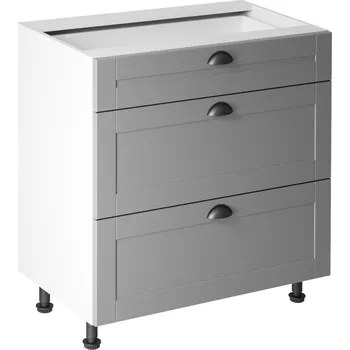 Kuchyňská skříňka GALA D80S3 dolní skříňka kuchyň Linea Zvolte možnost: Dvířka Šedá