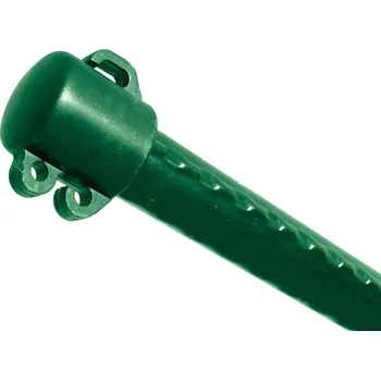 Plotový sloupek Kovový sloupek k dekoračním pletivům poplastovaný 20 x 1200 mm zelený
