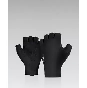 Cyklistické rukavice GOBIK Cyklistické rukavice krátkoprsté - MAMBA 2.0 - černá