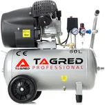 Kompresor olejový, 50 l, 230 V, 3 kW, 8 bar, s odlučovačem - TAGRED