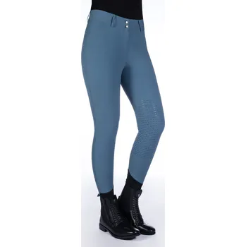 Jezdecké kalhoty HKM Rajtky Tampa HKM, s gripem na kolenou, dámské, smokey blue 40