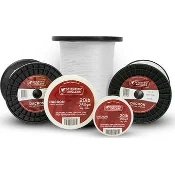 Scientific Anglers Dacron Backing 30LB, 250y, White