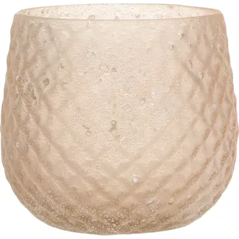 Svícen Chic Antique Skleněný svícen na čajovou svíčku Pattern/Antique Rose