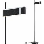 PAULMANN LED stojací svítidlo 3-krokové-stmívatelné Jagun 2700K 20,4W antracit plsť/umělá hmota/kov akustické