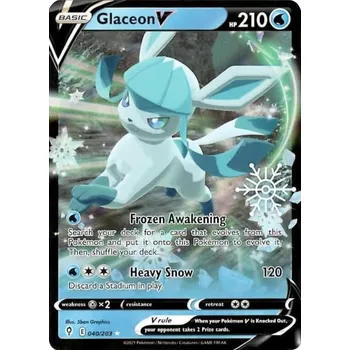Sběratelská karetní hra Pokémon Glaceon V