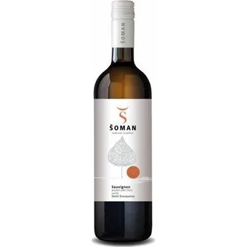 Víno ŠOMAN Sauvignon pozdní sběr 2021 0,75l 12,5%