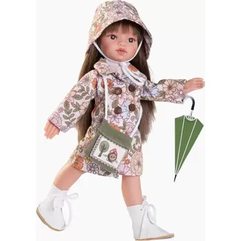 Realistická panenka Emily v elegantní pláštěnce od firmy Antonio Juan ze Španělska (Emily chubasquero)