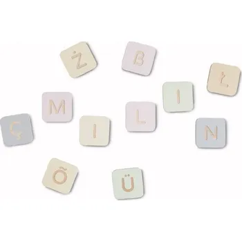 Dřevěná hračka Dřevěné kostky Alphabet