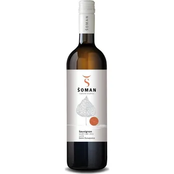 Víno ŠOMAN Sauvignon pozdní sběr 2020 0,75l