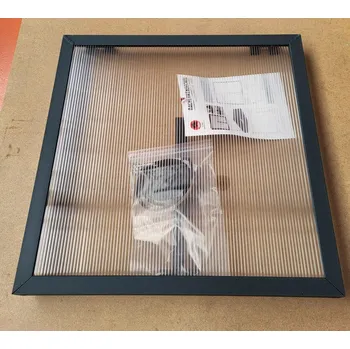 PREFA výlezové okno pro Prefalz, 600x600mm vnitřní rozměr, Oříšková P10