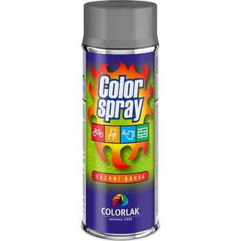 univerzální barva Colorlak Colorspray vrchní barva RAL 2009 oranžová 400 ml