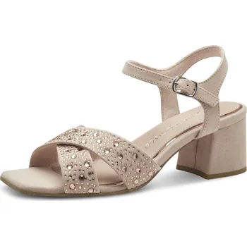 Dámské polobotky Letní fashion sandály Marco Tozzi 2-28354/42 béžová 38