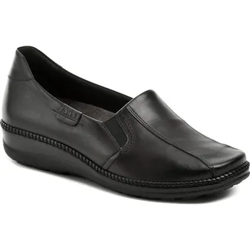 Dámské polobotky Polobotky dámské černé Axel kožené 1525 na široké chodidlo - 36