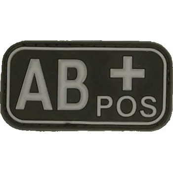 Nášivka 3D nášivka AB POS - černá, Jackets to go