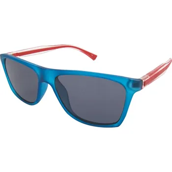 Sluneční brýle Mistrall Brýle Polarizační Černé s Modročervenými Obroučky