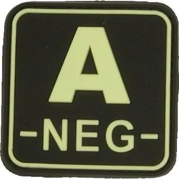 Nášivka 3D čtvercová nášivka A NEG - svítící, Jackets to go