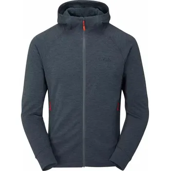 RAB Nexus Hoody - Pánská mikina Barva: Steel, Velikost: L