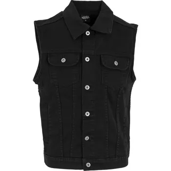 Urban Classics Denim Vest TB514 Black Dark od 1 099 K Zbozi.cz