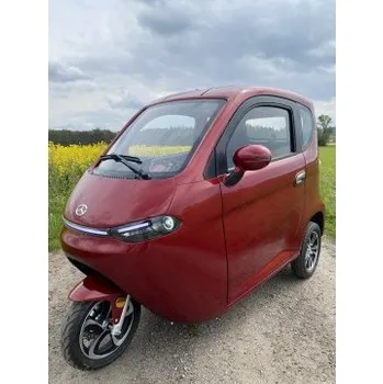 Elektrotříkolka Elektrická Tříkolka Leramotors E3 Tyrkysová, Barva červená Leramotors