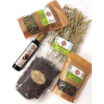 Limonáda Přírodní bylinková limonáda, produkty na přípravu