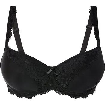 Podprsenka esmara® Dámská podprsenka s krajkou XXL (90C, černá)