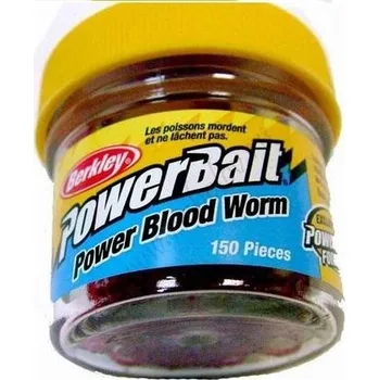 Nástraha Berkley patentky Powerbait Blood Worms patentka micro - 150ks