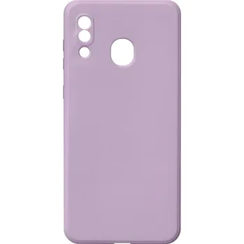 Pouzdro na mobilní telefon CVK Kryt levandulový na Samsung Galaxy A30