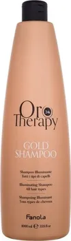 Šampon Fanola Oro Therapy Gold Shampoo šampon pro hebkost a lesk vlasů