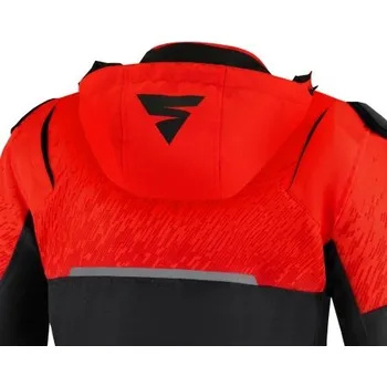 Moto bunda Kapuce pro pánskou bundu Shima Drift červená