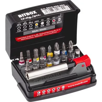 Bit Ostatní WURTH Sada profesionálních bitů 17 ks
