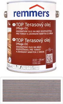 Olej na dřevo Remmers Top terasový olej 2,5 l