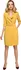 Dámské šaty Elegantní šaty Style S120 žluté