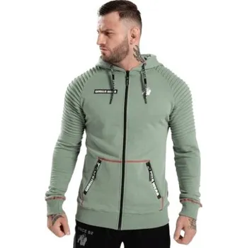 Pánská mikina Gorilla Wear Pánská mikina Georgia zelená - XXXL + Sleva 3 % pro registrované