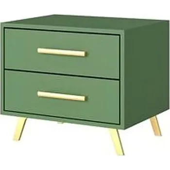 Noční stolek Noční stolek 2S BASILIO zelená