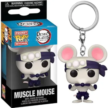 Klíčenka Funko Pocket Pop! Demon Slayer Muscle Mouse