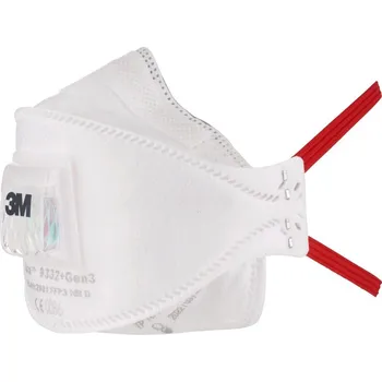 Plynová maska Filtrační polomaska 3M Aura GEN3, FFP3, 9332