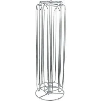 Kávovar HIT Držák na kávové kapsle Nespresso 60 ks stříbrný HT-22171379