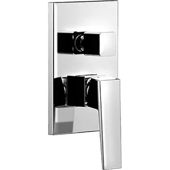 Vodovodní baterie RITMO podomítková sprchová baterie, box, 2 výstupy, chrom RT042