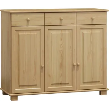 Komoda Max-i Komoda ze dřeva ANDRSEN NORE Zvolte barvu:: bezbarvý lak