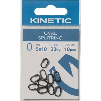 Kinetic - Oválný Kroužek 10ks 6x12mm - 58kg